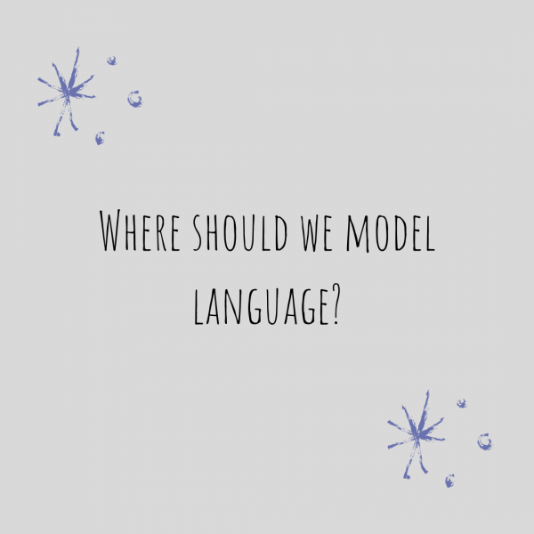 Modeling Language with AAC SENSEable Literacy