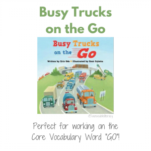 Let me introduce you to “Busy Trucks on the Go” - a picture book filled with engaging scenes featuring various trucks and vehicles that kids may see throughout their day. The illustrations are narrated with simple rhyming text that labels the name of the vehicle as well as providing a clue as to the job the vehicle helps perform within the community. This mix of engaging, colorful illustrations and rhyming, rhythmic text make this book a fun read for kids and adults alike!