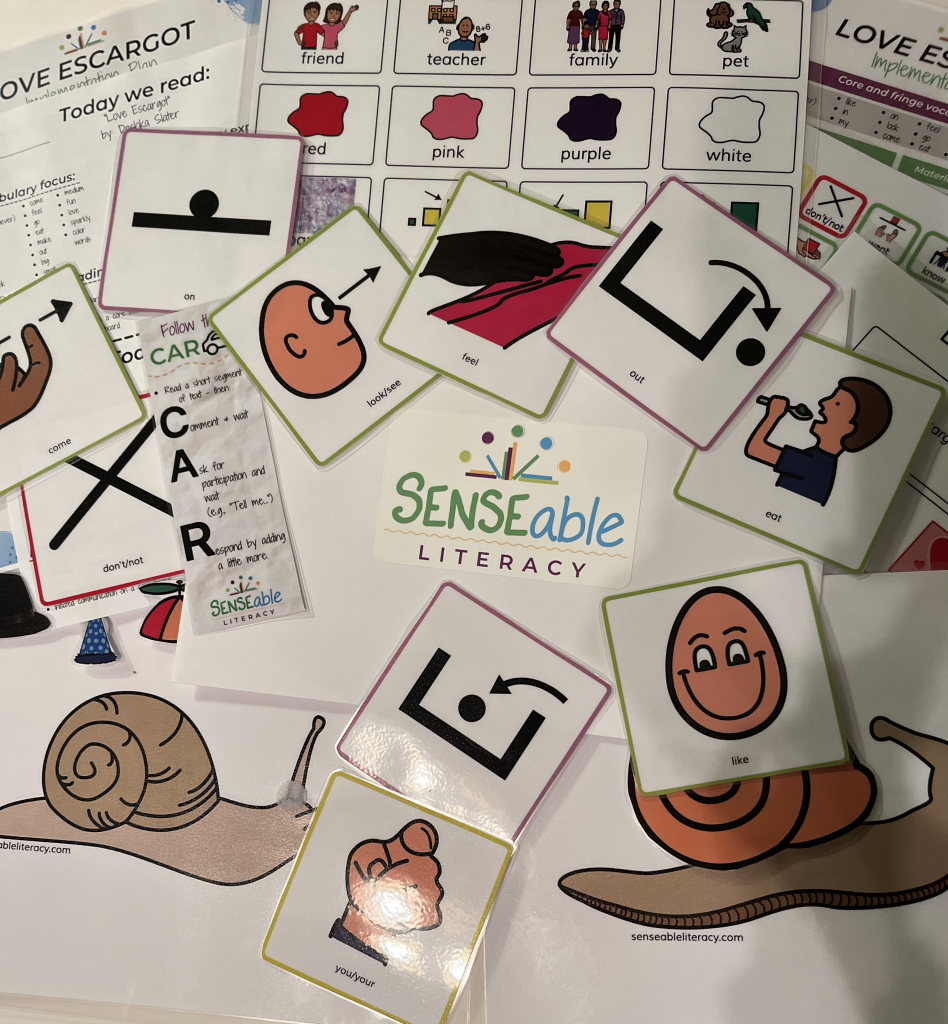 Love, Escargot Digital Downloads - SENSEable Literacy