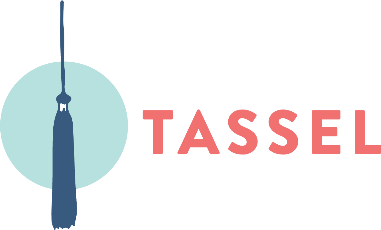 logo for tassel together